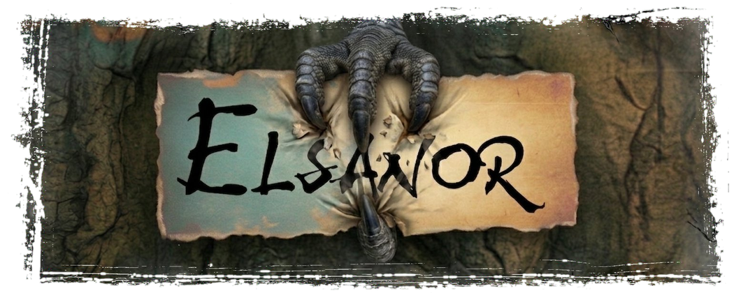 Logo Elsanor tenu par la serre d'un coq Elsanor